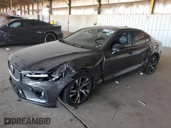 ✅ 2024 Volvo S60 Core Dark Theme • VIN: 7JRL12FK0RG318558 • Lot: 81773685. Listed on Copart with 25,646 mi. Free auction sales archive from the USA and detailed vehicle history report at DreamBid. Image 1.