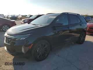 2023 Chevrolet Equinox RS z VIN 3GNAXMEG3PL216460, wystawiony jako Copart lot #66629835 z przebiegiem 22 499 mil mil oraz Szkoda całkowita • Salvage title. Historia ofert i sprzedaży dostępna na DreamBid. Obrazek 1.