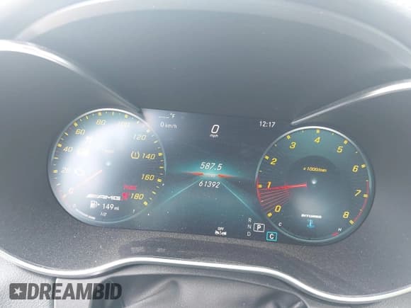 ✅ 2019 Mercedes-Benz C 43 AMG • VIN: 55SWF6EB0KU287879 • Lot: 42863581. Listed on IAAI with 61,392 mi. Free auction sales archive from the USA and detailed vehicle history report at DreamBid. Image 7.