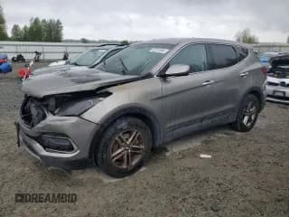 ✅ 2017 Hyundai Santa Fe 2.4L • VIN: 5NMZTDLB6HH002351 • Лот: 52313844. Опубликован ранее на Copart с пробегом Не указан. Бесплатный доступ к архиву аукционных продаж из США и подробный отчёт об истории автомобиля на DreamBid. Изображение 1.