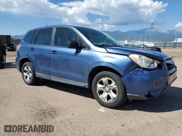 2014 Subaru Forester 2.5i with VIN JF2SJAACXEH490980, listed as a Copart auction lot 69687995 with 174,163 mi miles and Non repairable. Bid and sale history available at DreamBid. Image 4.