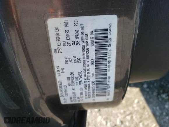 2002 Dodge Dakota SLT z VIN 1B7HG48N02S519241, wystawiony jako Copart lot #65891744 z przebiegiem 92 441 mil mil oraz Czysty tytuł • Clean title. Historia ofert i sprzedaży dostępna na DreamBid. Obrazek 12.