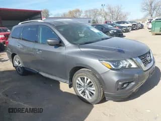 ✅ 2018 Nissan Pathfinder Platinum • VIN: 5N1DR2MM4JC665849 • Lot: 43646745. Listed on IAAI with 74,588 mi. Free auction sales archive from the USA and detailed vehicle history report at DreamBid. Image 1.