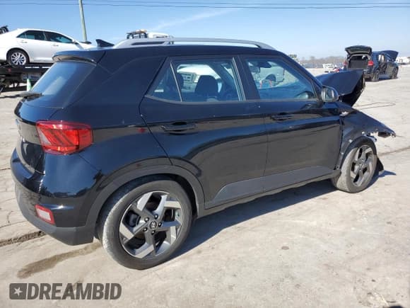 ✅ 2022 Hyundai Venue SEL • VIN: KMHRC8A37NU177811 • Lot: 43708975. Wystawiony na Copart z przebiegiem 52 895 mil. Bezpłatny archiwum sprzedaży aukcyjnych z USA i szczegółowy raport historii pojazdu na DreamBid. Zdjęcie 3.