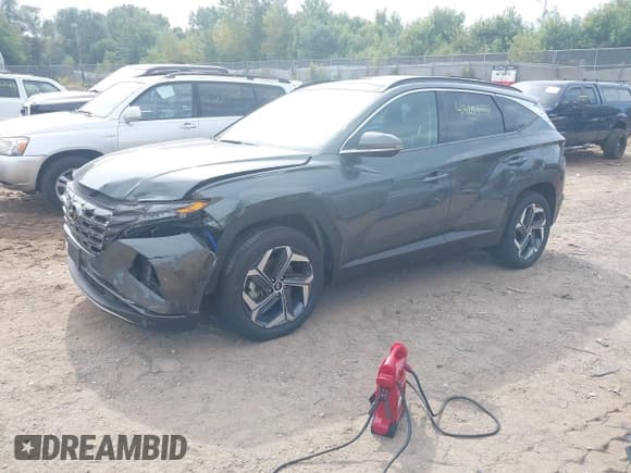 ✅ 2022 Hyundai Tucson Limited • VIN: KM8JECA1XNU031248 • Lot: 43256468. Listed on IAAI with 54,250 mi. Free auction sales archive from the USA and detailed vehicle history report at DreamBid. Image 2.
