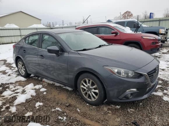 ✅ 2016 Mazda 3 i Touring • VIN: 3MZBM1W70GM266971 • Лот: 91421995. Опубликован ранее на Copart с пробегом 83 746 миль. Бесплатный доступ к архиву аукционных продаж из США и подробный отчёт об истории автомобиля на DreamBid. Изображение 4.