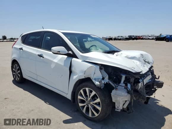 ✅ 2015 Hyundai Accent Sport • VIN: KMHCU5AE2FU226837 • Lot: 54444225. Listed on Copart with 99,244 mi miles. Access the free auction sales archive from the USA and view a detailed vehicle history report at DreamBid. Image 4.