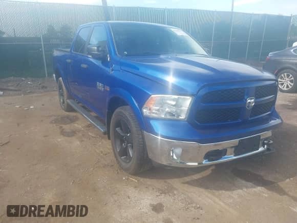 2016 Ram 1500 Big Horn with VIN 1C6RR7LT8GS184590, listed as a IAAI auction lot 43426971 with 89,558 mi miles and . Bid and sale history available at DreamBid. Image 1.