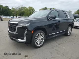 ✅ 2023 Cadillac Escalade 4WD Premium Luxury • VIN: 1GYS4BKLXPR450092 • Lot: 71831265. Listed on Copart with 35,555 mi. Free auction sales archive from the USA and detailed vehicle history report at DreamBid. Image 1.