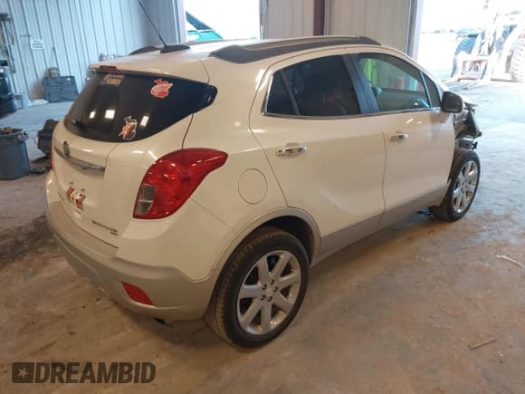 ✅ 2016 Buick Encore Leather • VIN: KL4CJGSB8GB716204 • Lot: 43340204. Listed on IAAI with 122,928 mi. Free auction sales archive from the USA and detailed vehicle history report at DreamBid. Image 4.