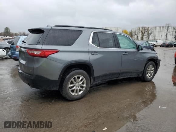 ✅ 2020 Chevrolet Traverse LT Cloth • VIN: 1GNEVGKW6LJ149441 • Лот: 91026965. Опубликован ранее на Copart с пробегом 77 286 миль. Бесплатный доступ к архиву аукционных продаж из США и подробный отчёт об истории автомобиля на DreamBid. Изображение 3.