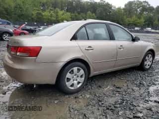 2008 Hyundai Sonata GLS z VIN 5NPET46C48H345617, wystawiony jako Copart lot #72825364 z przebiegiem 271 804 mil mil oraz Szkoda całkowita • Salvage title. Historia ofert i sprzedaży dostępna na DreamBid. Obrazek 3.
