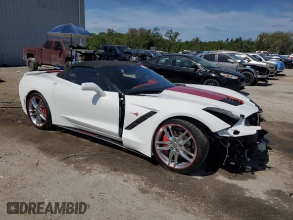 2018 Chevrolet Corvette 2LT с VIN 1G1YD3D74J5100289, выставлен на аукционе Copart как лот 55287565 с пробегом 25 695 миль миль и Списание • Salvage title. История ставок и продаж доступна на DreamBid. Изображение 4.