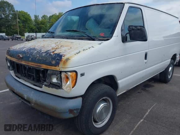 ✅ 2002 Ford Econoline Cargo Commercial • VIN: 1FTSE34L72HA79879 • Lot: 42887771. Listed on IAAI with 303,228 mi. Free auction sales archive from the USA and detailed vehicle history report at DreamBid. Image 2.