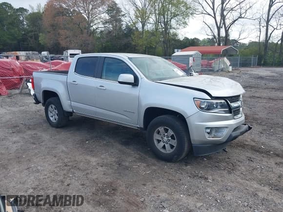 ✅ 2019 Chevrolet Colorado 2WD Work Truck • VIN: 1GCGSBEN3K1164686 • Lot: 41943796. Listed on IAAI with 65,000 mi. Free auction sales archive from the USA and detailed vehicle history report at DreamBid. Image 1.