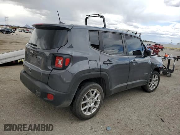 ✅ 2023 Jeep Renegade Latitude • VIN: ZACNJDB19PPP25081 • Лот: 51848645. Опубликован ранее на Copart с пробегом 19 489 миль. Бесплатный доступ к архиву аукционных продаж из США и подробный отчёт об истории автомобиля на DreamBid. Изображение 3.