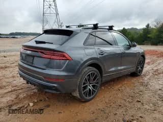 ✅ 2021 Audi Q8 Prestige • VIN: WA1FVAF14MD003297 • Lot: 84625125. Listed on Copart with 112,223 mi. Free auction sales archive from the USA and detailed vehicle history report at DreamBid. Image 3.