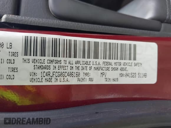 ✅ 2016 Jeep Grand Cherokee Overland • VIN: 1C4RJFCG0GC406160 • Лот: 42716239. Опубликован ранее на IAAI с пробегом 95 420 миль. Бесплатный доступ к архиву аукционных продаж из США и подробный отчёт об истории автомобиля на DreamBid. Изображение 9.