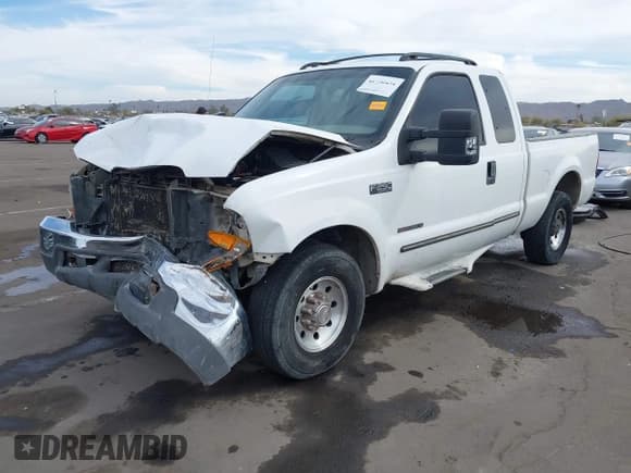 ✅ 1999 Ford F-250 XL • VIN: 1FTNX20F7XEE09160 • Lot: 41730434. Listed on IAAI with 261,564 mi. Free auction sales archive from the USA and detailed vehicle history report at DreamBid. Image 2.