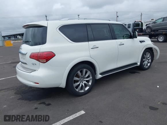 ✅ 2013 Infiniti QX56 • VIN: JN8AZ2NE6D9040387 • Lot: 42322865. Listed on IAAI with 86,864 mi. Free auction sales archive from the USA and detailed vehicle history report at DreamBid. Image 4.