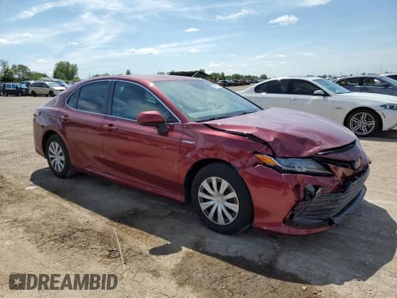 2021 Toyota Camry Hybrid LE с VIN 4T1C31AKXMU032183, выставлен на аукционе Copart как лот 70869765 с пробегом 39 267 миль миль и Списание • Salvage title. История ставок и продаж доступна на DreamBid. Изображение 4.