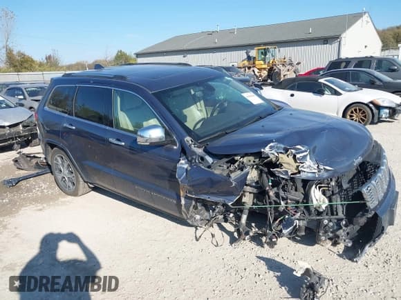 ✅ 2020 Jeep Grand Cherokee High Altitude • VIN: 1C4RJFCT8LC104669 • Лот: 43606280. Опубликован ранее на IAAI с пробегом 45 721 миль. Бесплатный доступ к архиву аукционных продаж из США и подробный отчёт об истории автомобиля на DreamBid. Изображение 1.