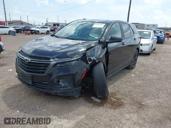 ✅ 2024 Chevrolet Equinox LS • VIN: 3GNAXHEG4RL305366 • Lot: 42675045. Listed on IAAI with 54,174 mi. Free auction sales archive from the USA and detailed vehicle history report at DreamBid. Image 2.