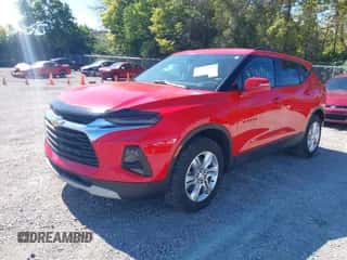 2022 Chevrolet Blazer LT z VIN 3GNKBCR41NS128247, wystawiony jako IAAI lot #43419742 z przebiegiem 73 263 mil mil oraz . Historia ofert i sprzedaży dostępna na DreamBid. Obrazek 2.