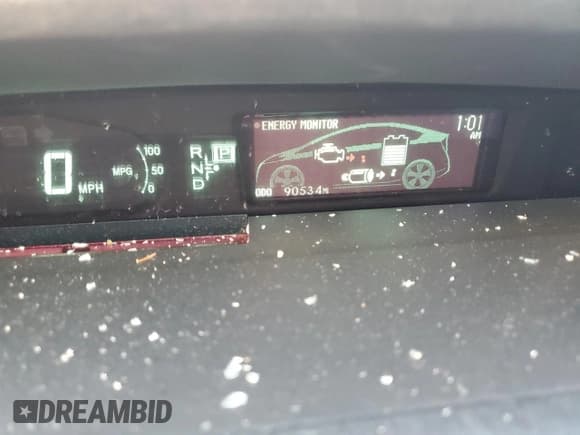 ✅ 2010 Toyota Prius IV • VIN: JTDKN3DU1A0042560 • Lot: 92787185. Listed on Copart with 90,534 mi. Free auction sales archive from the USA and detailed vehicle history report at DreamBid. Image 9.