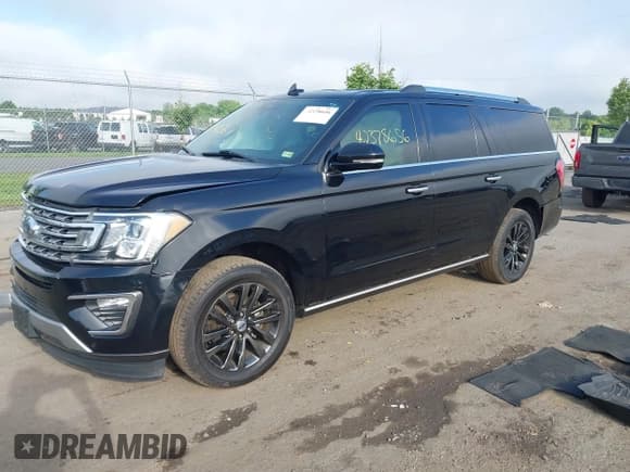 ✅ 2020 Ford Expedition Max Limited • VIN: 1FMJK1KT5LEA11817 • Lot: 42378656. Listed on IAAI with 127,371 mi. Free auction sales archive from the USA and detailed vehicle history report at DreamBid. Image 2.