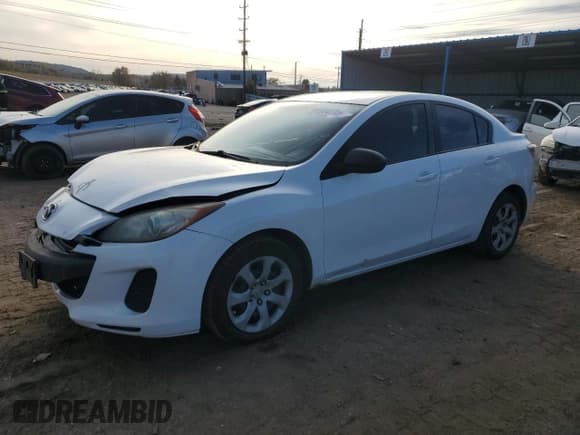 ✅ 2013 Mazda 3 i Sport • VIN: JM1BL1U77D1755563 • Lot: 91594775. Listed on Copart with 297,252 mi. Free auction sales archive from the USA and detailed vehicle history report at DreamBid. Image 1.