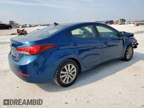2014 Hyundai Elantra SE z VIN KMHDH4AE0EU113938, wystawiony jako Copart lot #70394065 z przebiegiem 90 020 mil mil oraz Szkoda całkowita • Salvage title. Historia ofert i sprzedaży dostępna na DreamBid. Obrazek 3.