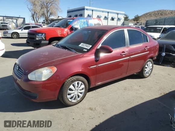 ✅ 2008 Hyundai Accent GLS • VIN: KMHCN46C38U231305 • Лот: 46529465. Опубликован ранее на Copart с пробегом 104 870 миль. Бесплатный доступ к архиву аукционных продаж из США и подробный отчёт об истории автомобиля на DreamBid. Изображение 1.