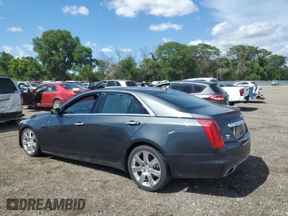 ✅ 2014 Cadillac CTS Premium AWD • VIN: 1G6AZ5S34E0150573 • Lot: 64042235. Listed on Copart with 114,370 mi. Free auction sales archive from the USA and detailed vehicle history report at DreamBid. Image 2.