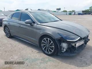 ✅ 2020 Hyundai Sonata Limited • VIN: 5NPEH4J25LH060904 • Лот: 42920757. Опубликован ранее на IAAI с пробегом 90 965 миль. Бесплатный доступ к архиву аукционных продаж из США и подробный отчёт об истории автомобиля на DreamBid. Изображение 1.