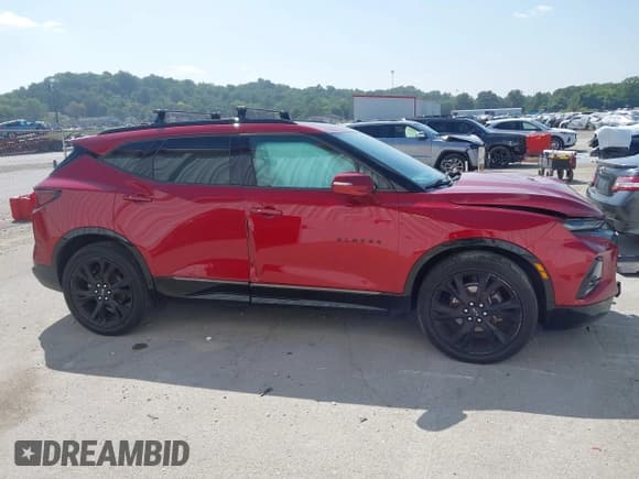 ✅ 2020 Chevrolet Blazer RS • VIN: 3GNKBKRS4LS557081 • Lot: 43150723. Listed on IAAI with 104,348 mi. Free auction sales archive from the USA and detailed vehicle history report at DreamBid. Image 14.