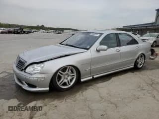 ✅ 2005 Mercedes-Benz S 55 AMG • VIN: WDBNG74J55A454080 • Лот: 50965305. Опубликован ранее на Copart с пробегом 139 677 миль. Бесплатный доступ к архиву аукционных продаж из США и подробный отчёт об истории автомобиля на DreamBid. Изображение 1.