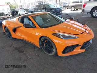2022 Chevrolet Corvette 1LT z VIN 1G1YA2D45N5120288, wystawiony jako IAAI lot #42687361 z przebiegiem 37 093 mil mil oraz . Historia ofert i sprzedaży dostępna na DreamBid. Obrazek 1.