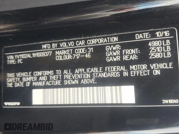 ✅ 2017 Volvo S90 • VIN: YV1102AL1H1009377 • Lot: 73650862. Wystawiony na Copart z przebiegiem 69 324 mil. Bezpłatny archiwum sprzedaży aukcyjnych z USA i szczegółowy raport historii pojazdu na DreamBid. Zdjęcie 13.