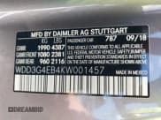 ✅ 2019 Mercedes-Benz A 220 • VIN: WDD3G4EB4KW001457 • Лот: 42845666. Опубликован ранее на IAAI с пробегом 71 028 миль. Бесплатный доступ к архиву аукционных продаж из США и подробный отчёт об истории автомобиля на DreamBid. Изображение 9.