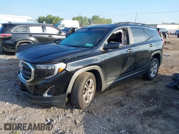 ✅ 2021 GMC Terrain SLE • VIN: 3GKALTEV7ML343094 • Lot: 43191035. Listed on IAAI with 61,521 mi. Free auction sales archive from the USA and detailed vehicle history report at DreamBid. Image 17.