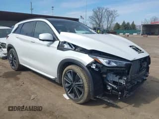 ✅ 2024 Infiniti QX50 Sport • VIN: 3PCAJ5FB2RF112904 • Лот: 41893781. Опубликован ранее на IAAI с пробегом 6 277 миль. Бесплатный доступ к архиву аукционных продаж из США и подробный отчёт об истории автомобиля на DreamBid. Изображение 1.