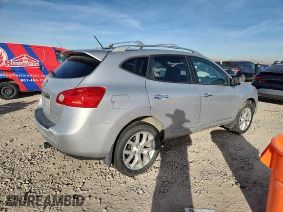 ✅ 2012 Nissan Rogue S • VIN: JN8AS5MV8CW402596 • Lot: 92532865. Listed on Copart with 142,375 mi. Free auction sales archive from the USA and detailed vehicle history report at DreamBid. Image 3.
