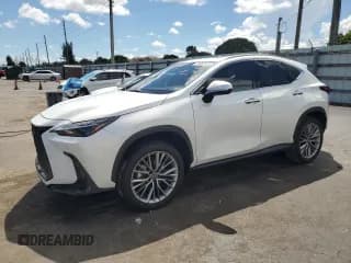 ✅ 2025 Lexus NX 350h Premium • VIN: JTJGKCEZ8S5035390 • Lot: 81862165. Wystawiony na Copart z przebiegiem 6 848 mil. Bezpłatny archiwum sprzedaży aukcyjnych z USA i szczegółowy raport historii pojazdu na DreamBid. Zdjęcie 1.
