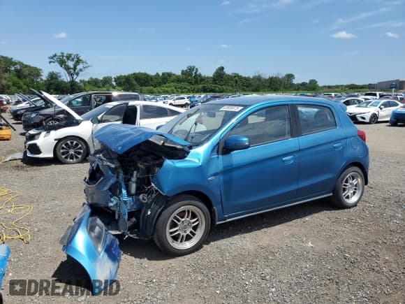 ✅ 2018 Mitsubishi Mirage SE • VIN: ML32A4HJ7JH014364 • Lot: 63909975. Listed on Copart with 65,077 mi. Free auction sales archive from the USA and detailed vehicle history report at DreamBid. Image 1.
