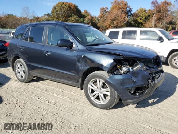 ✅ 2012 Hyundai Santa Fe Limited • VIN: 5XYZKDAG4CG118250 • Lot: 77872484. Listed on Copart with 165,557 mi. Free auction sales archive from the USA and detailed vehicle history report at DreamBid. Image 4.