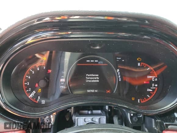 2022 Dodge Durango R/T with VIN 1C4SDHCT5NC230897, listed as a Copart auction lot 81665445 with 56,763 mi miles and Non repairable. Bid and sale history available at DreamBid. Image 9.