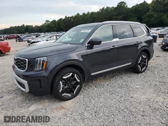 ✅ 2025 Kia Telluride S • VIN: 5XYP64GC5SG624202 • Lot: 66961835. Listed on Copart with 7,387 mi. Free auction sales archive from the USA and detailed vehicle history report at DreamBid. Image 1.