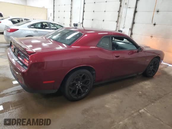 2018 Dodge Challenger R/T with VIN 2C3CDZBT5JH287706, listed as a Copart auction lot 53156555 with 156,017 mi miles and Clean title. Bid and sale history available at DreamBid. Image 3.