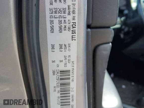 ✅ 2015 Jeep Grand Cherokee Overland • VIN: 1C4RJFCM3FC761831 • Lot: 51776185. Listed on Copart with Not provided. Free auction sales archive from the USA and detailed vehicle history report at DreamBid. Image 13.